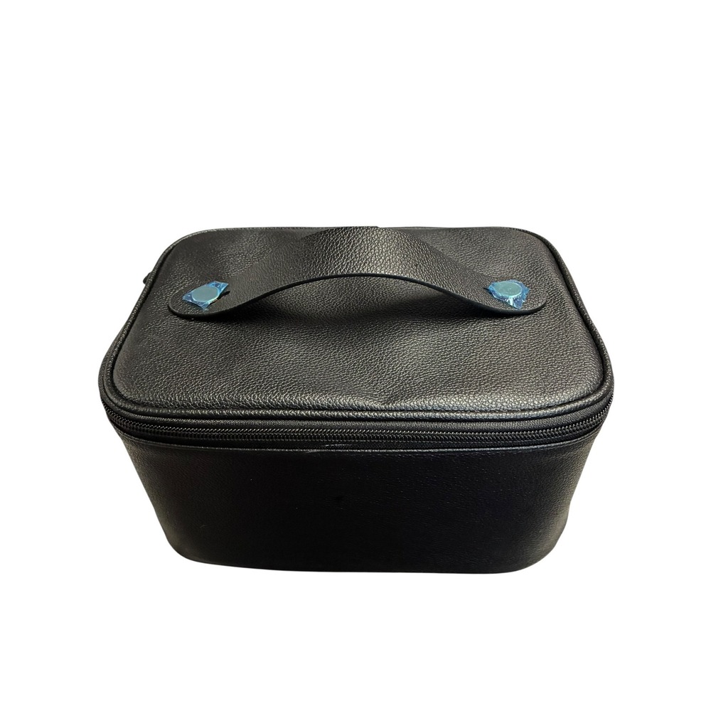 Lighted Makeup Case with Removable LED Mirror USB-C Charging NWOB
